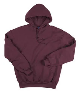 1254 Badger Adult Blended Hooded Sweatshirt Maroon