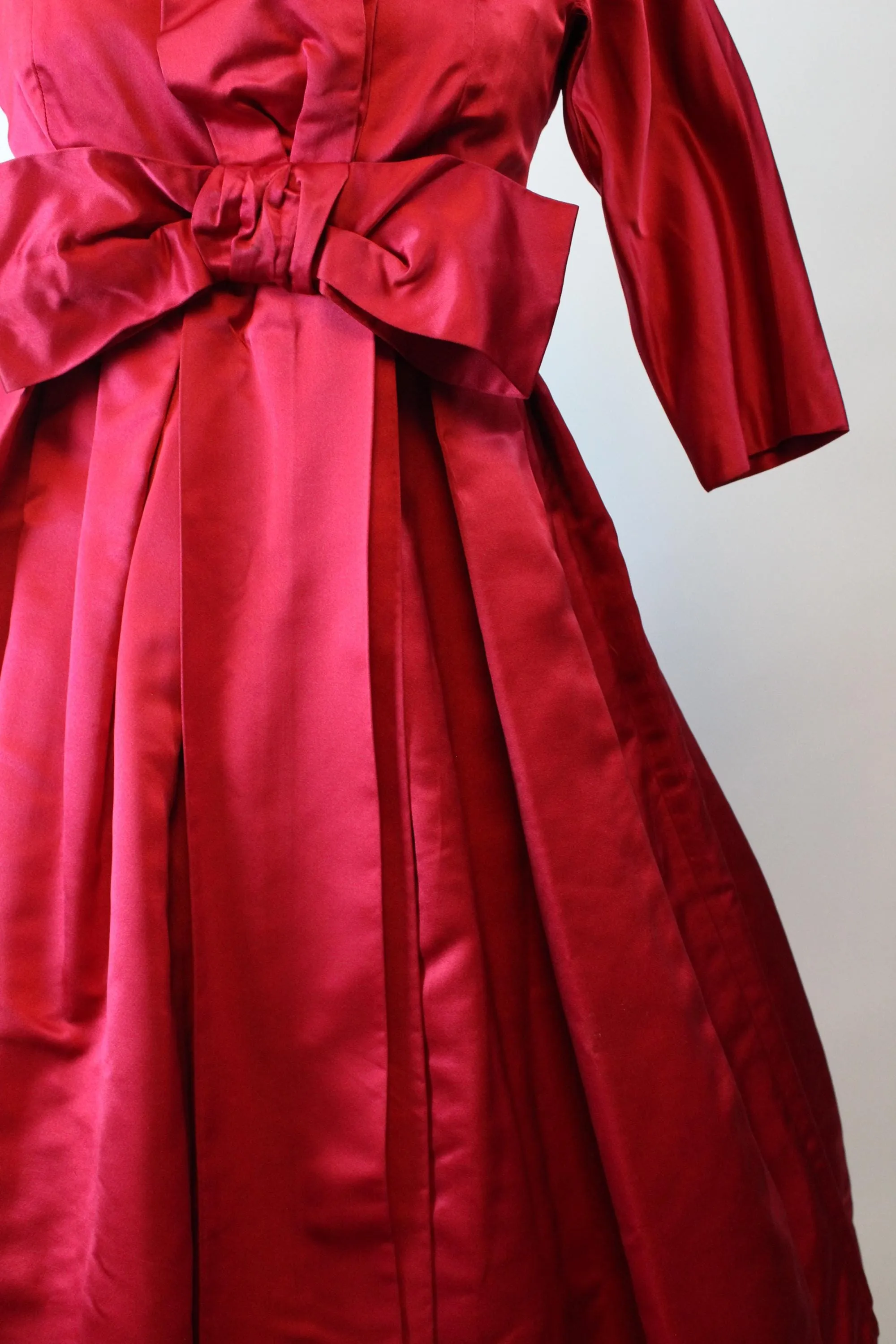 1950s 1958 documented SUZY PERETTE Dior dress small | new fall winter