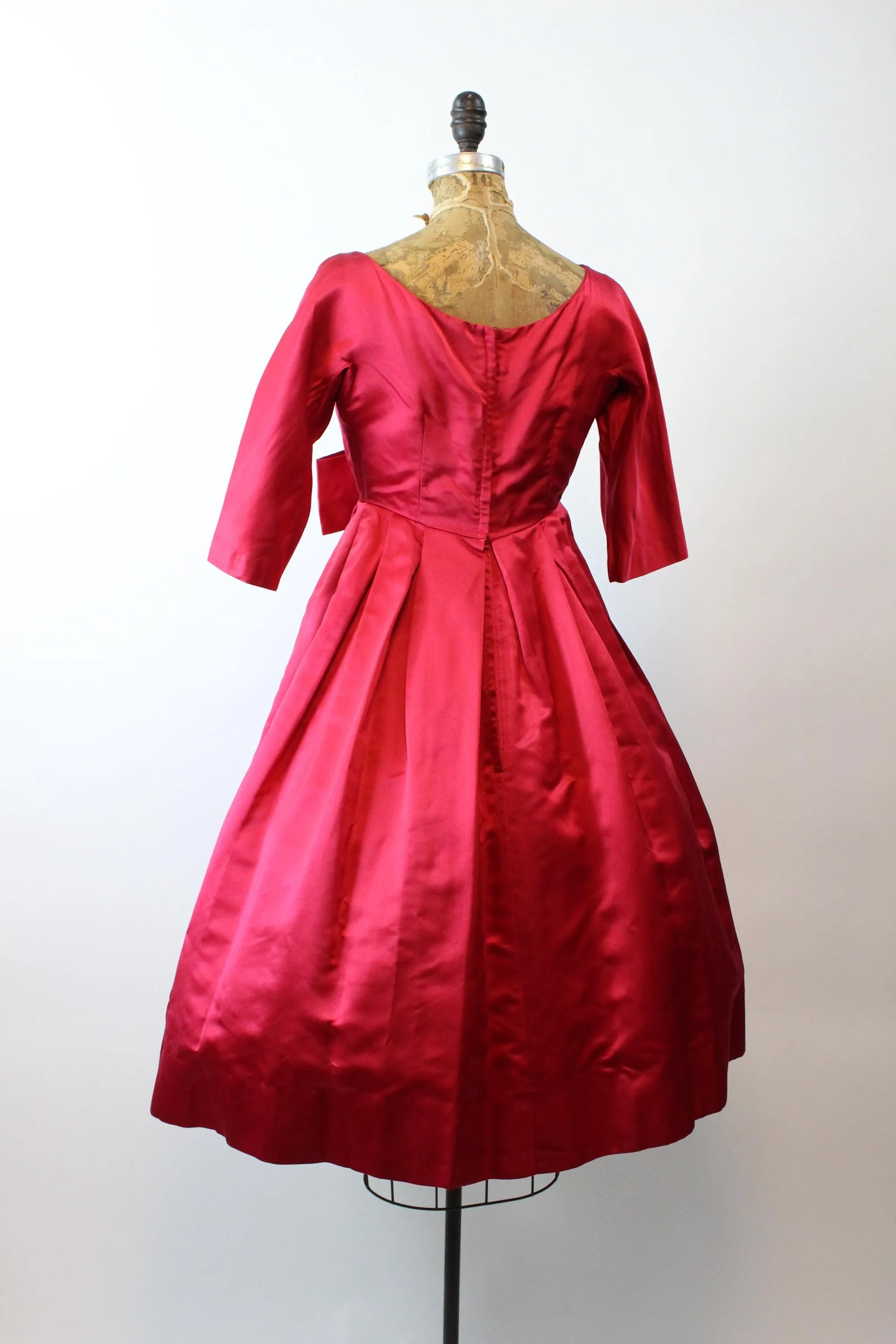 1950s 1958 documented SUZY PERETTE Dior dress small | new fall winter