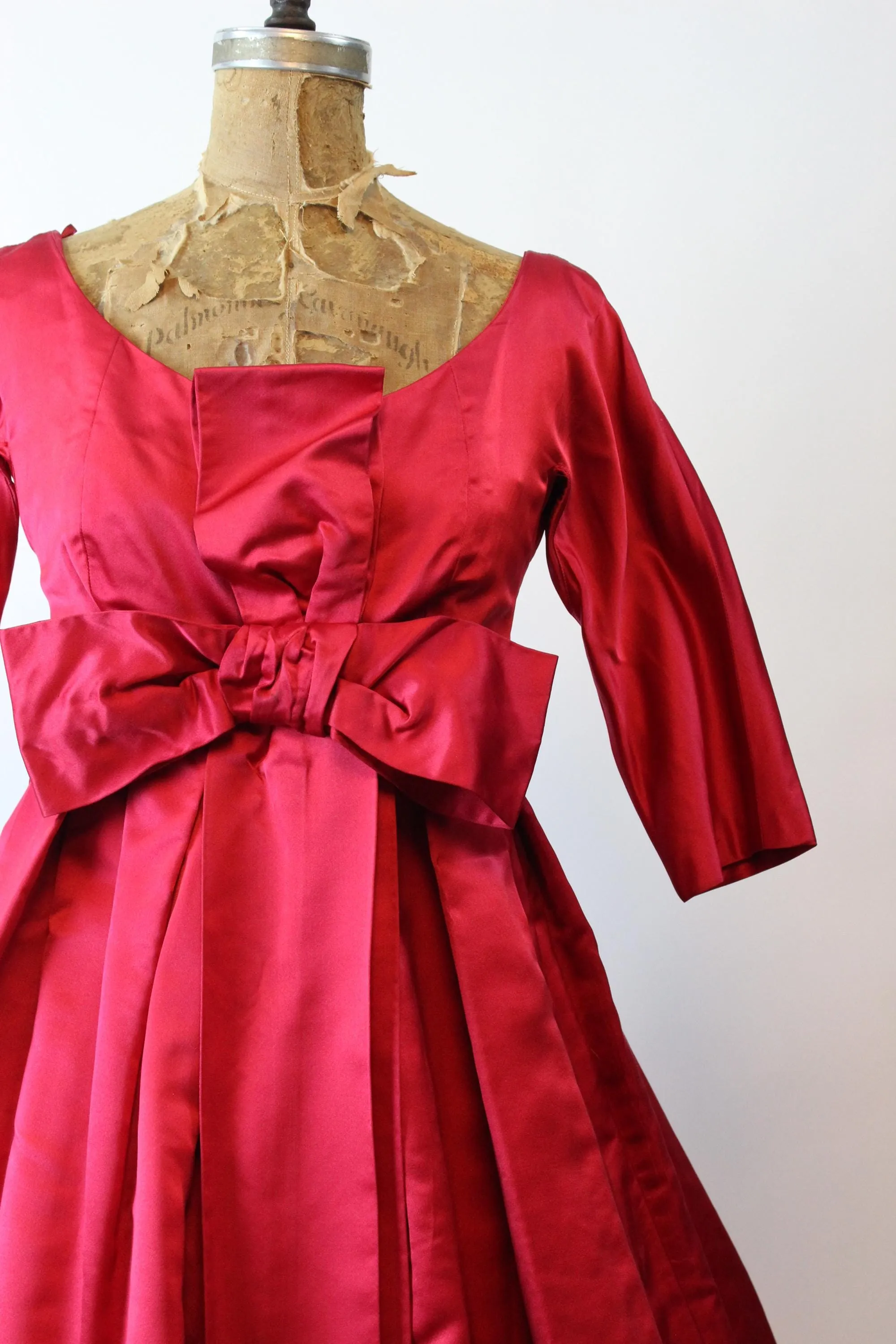 1950s 1958 documented SUZY PERETTE Dior dress small | new fall winter