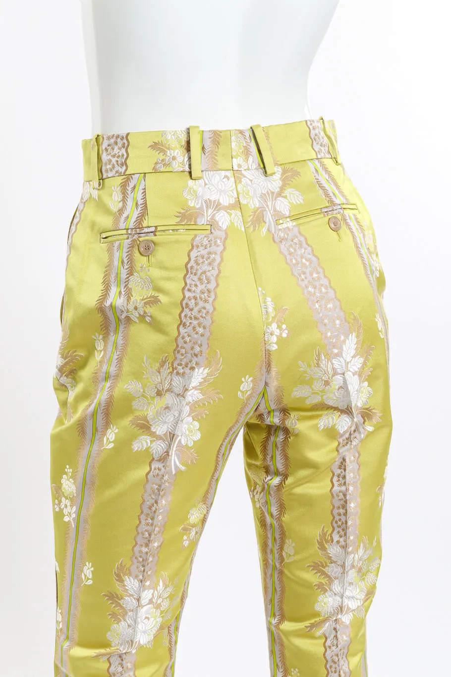 2017 S/S Floral Brocade Bell Bottoms