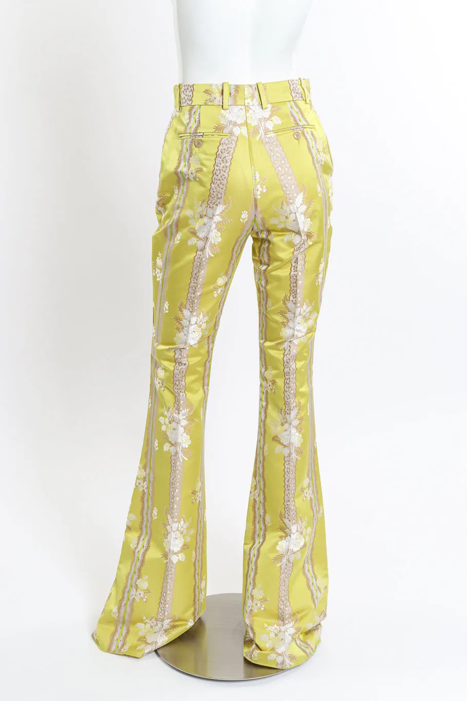 2017 S/S Floral Brocade Bell Bottoms