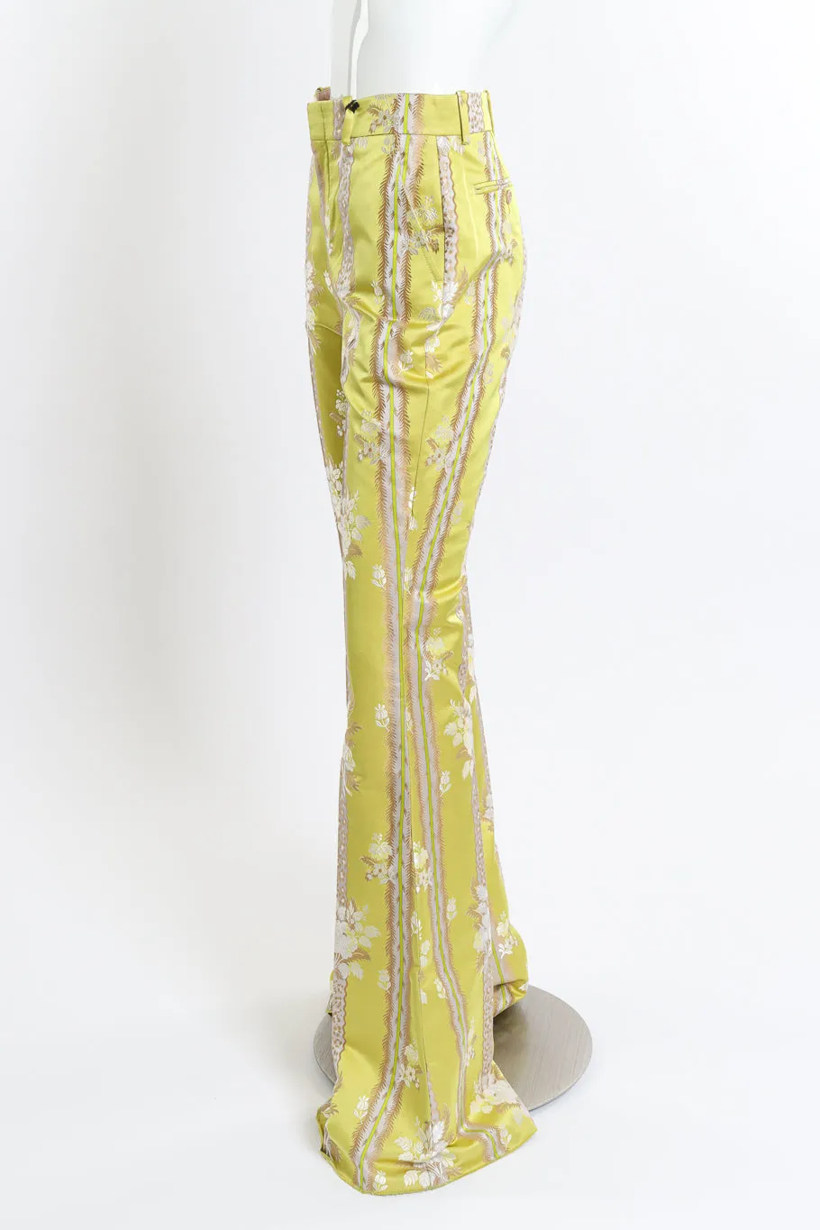 2017 S/S Floral Brocade Bell Bottoms