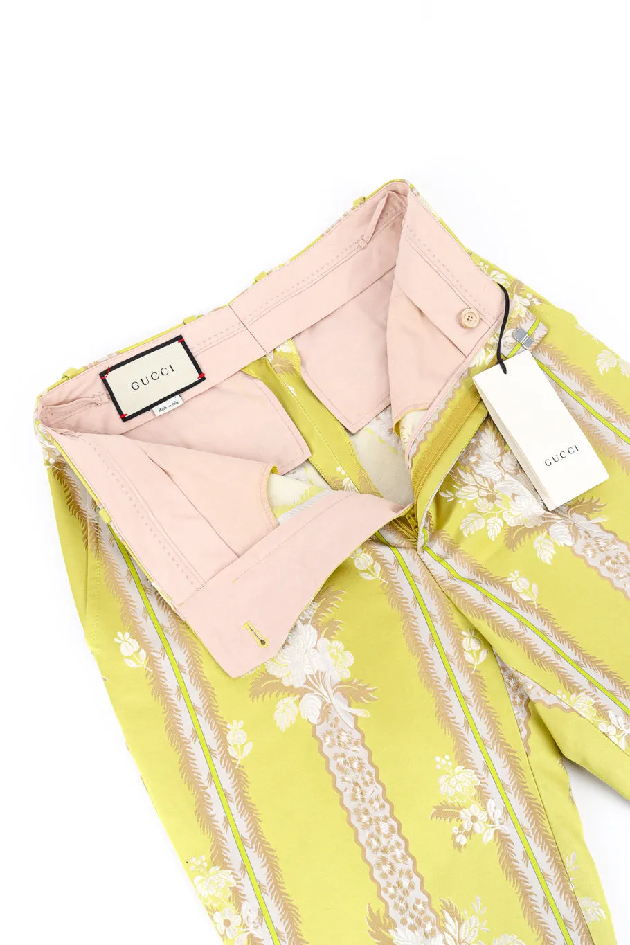 2017 S/S Floral Brocade Bell Bottoms