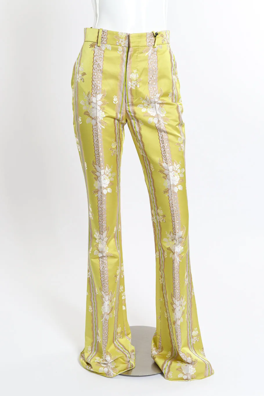 2017 S/S Floral Brocade Bell Bottoms