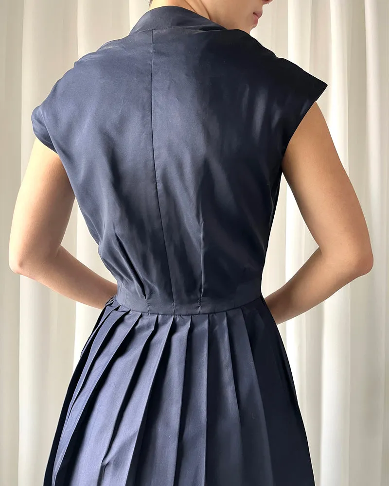 50s Christian Dior Silk Dress | S