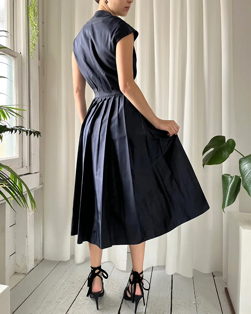 50s Christian Dior Silk Dress | S