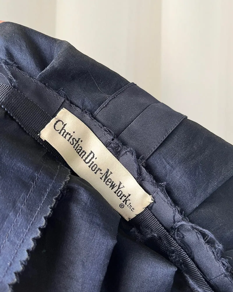 50s Christian Dior Silk Dress | S