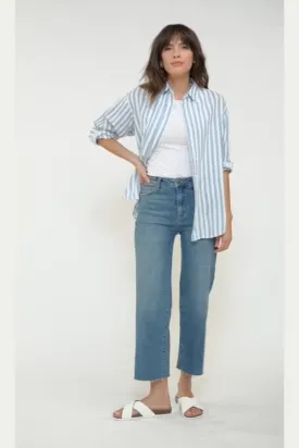Aberdeen Ankle Crop High Rise I Vintage Worn