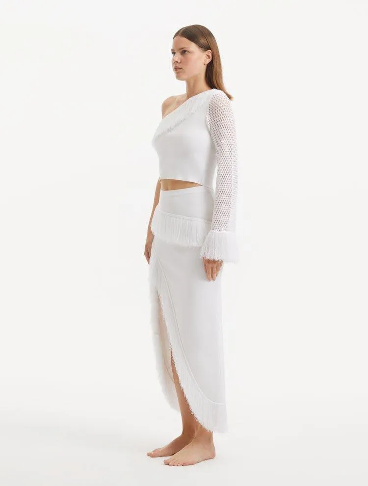 Alani White Skirt