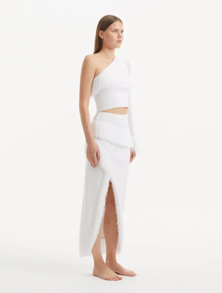 Alani White Skirt