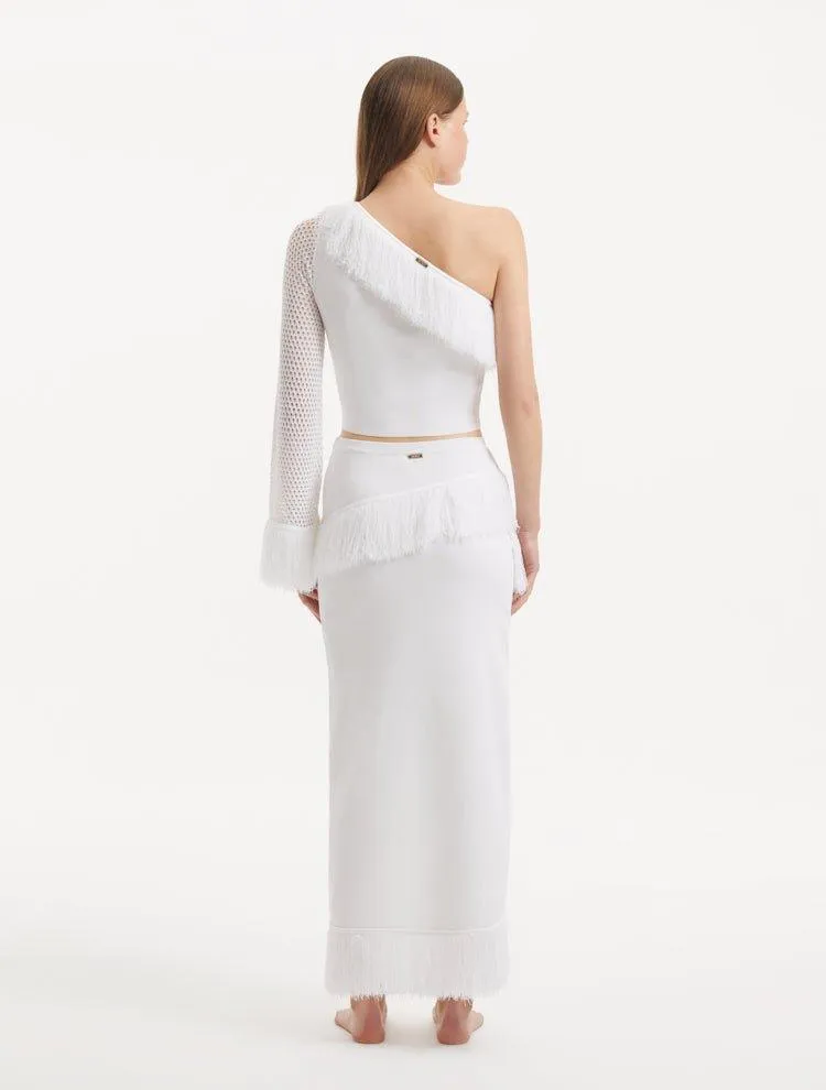 Alani White Skirt
