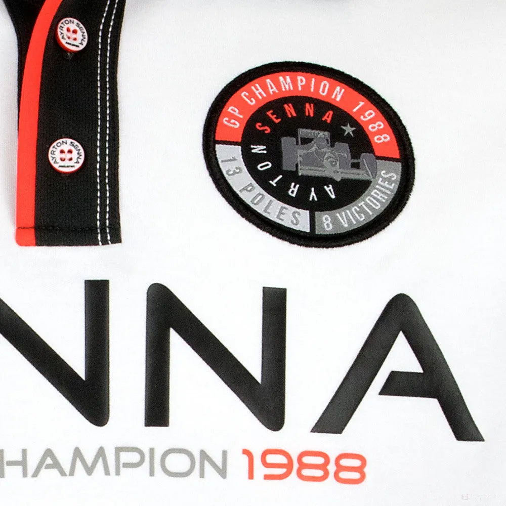 Ayrton Senna Polo, World Champion 1988, White, 2020