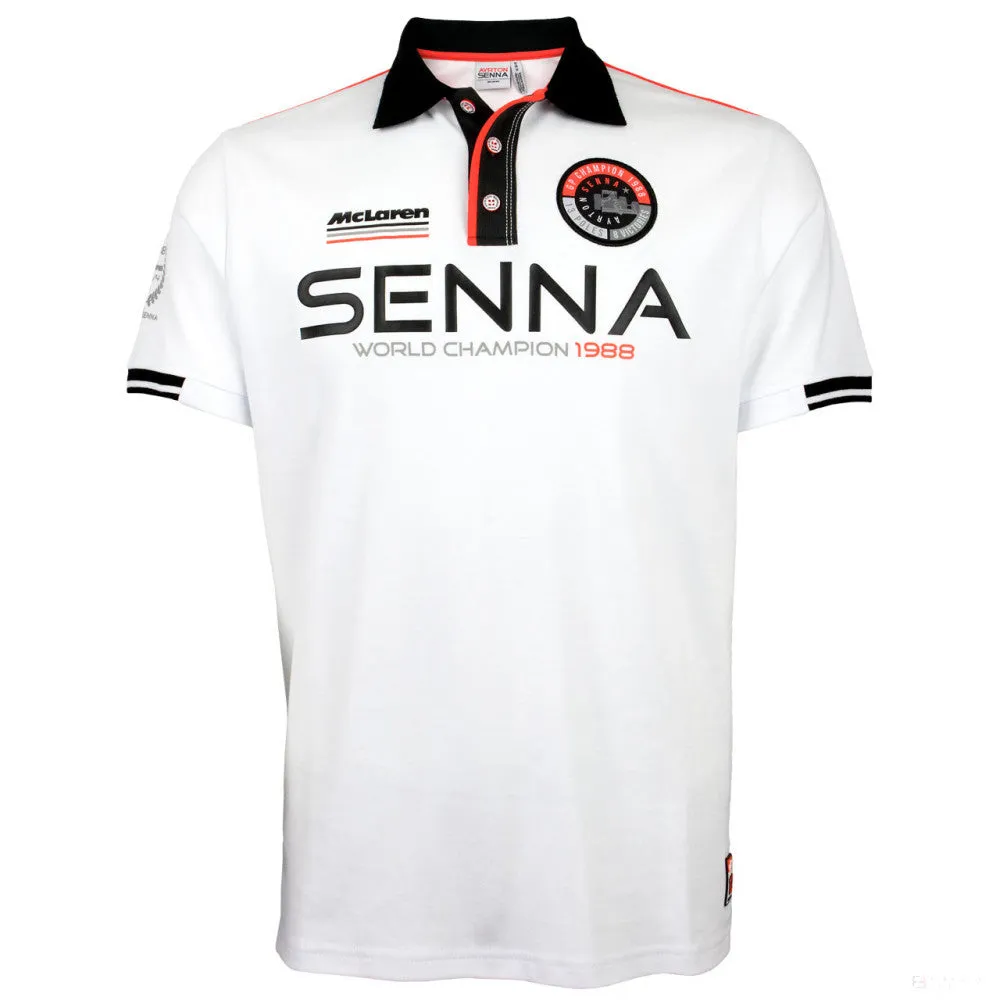 Ayrton Senna Polo, World Champion 1988, White, 2020