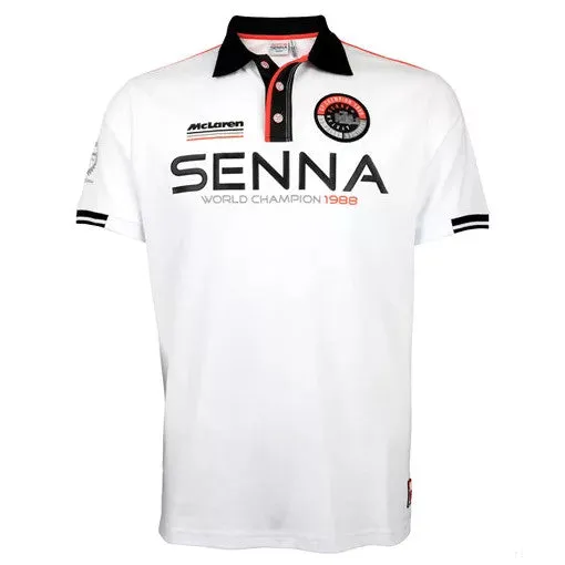 Ayrton Senna Polo, World Champion 1988, White, 2020