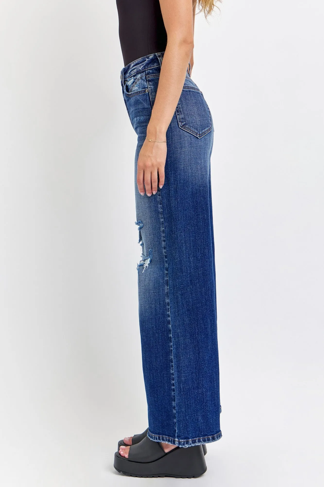 Benni Wide Leg Blue Jeans