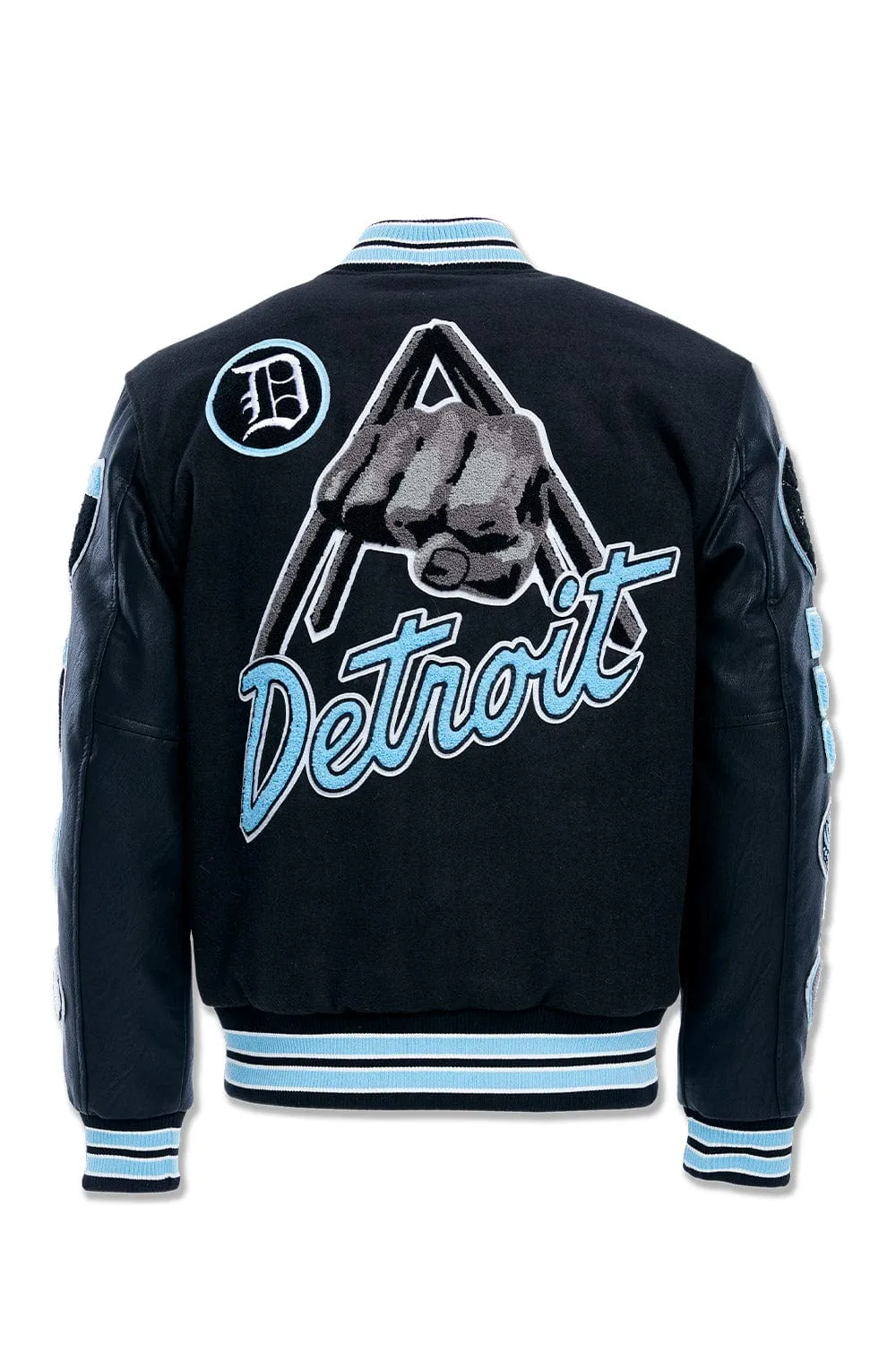 Big Men's Motown Varsity Jacket (Lion)