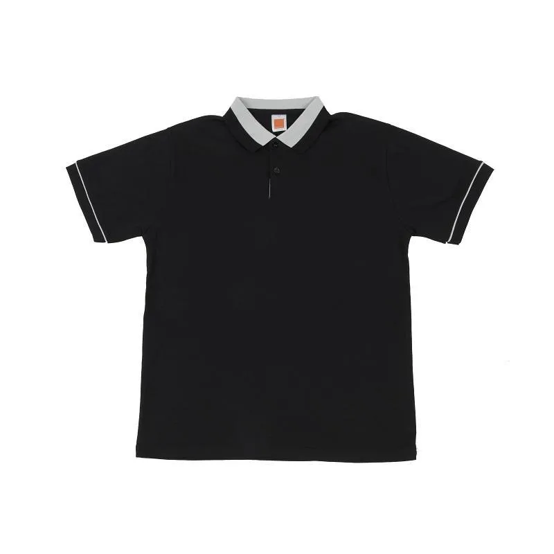 Cotton Interlock Collar T-Shirt