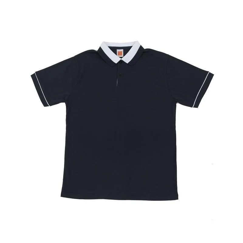 Cotton Interlock Collar T-Shirt