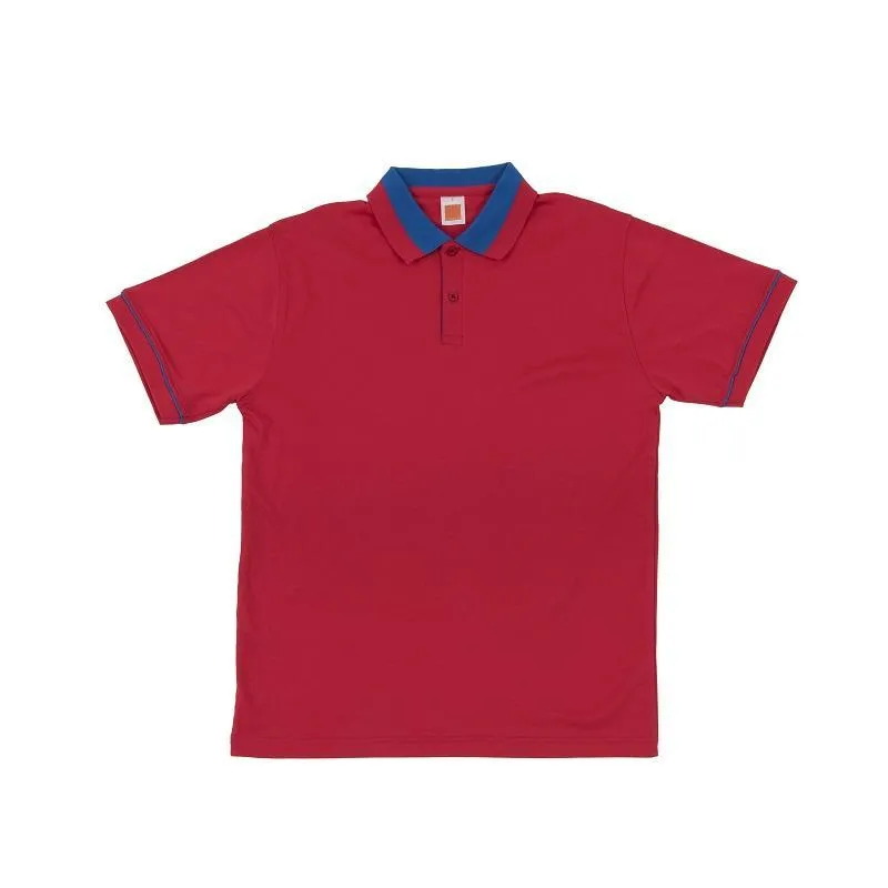 Cotton Interlock Collar T-Shirt