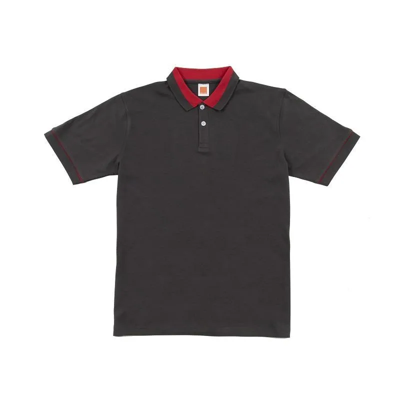 Cotton Interlock Collar T-Shirt
