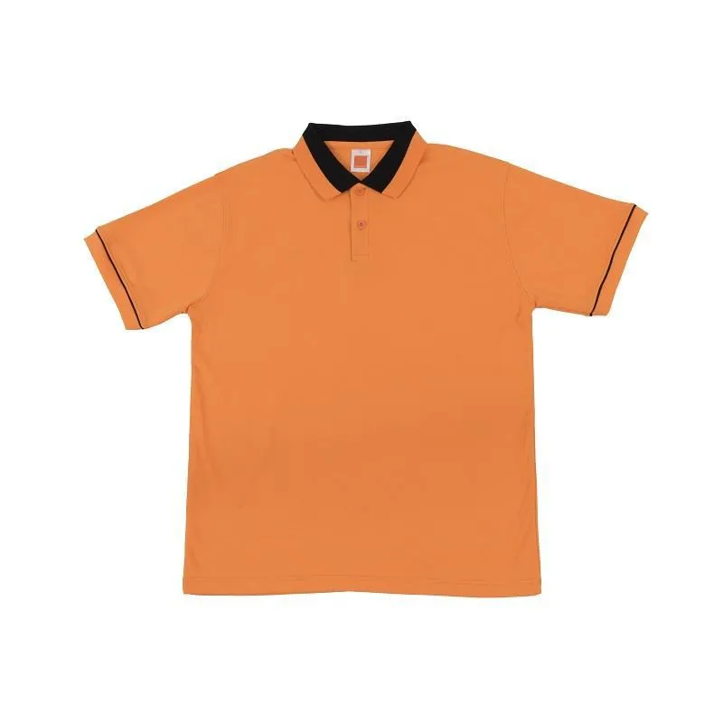 Cotton Interlock Collar T-Shirt