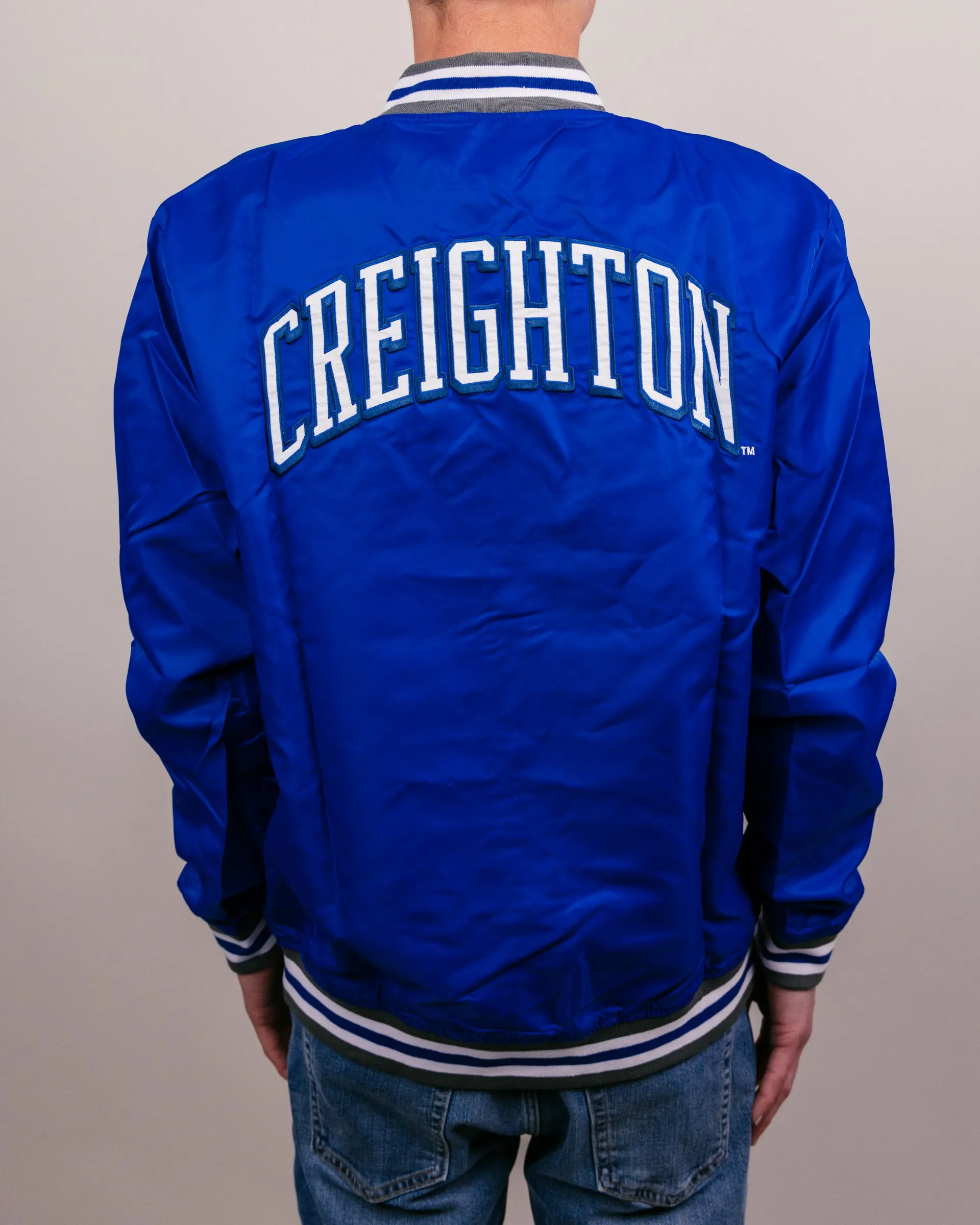 Creighton Bluejays Royal Blue Varsity Jacket