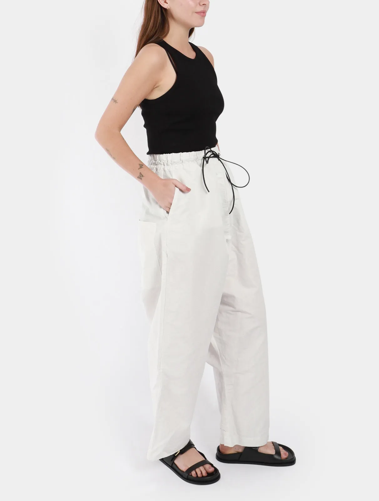 Crinkle Harem Pants