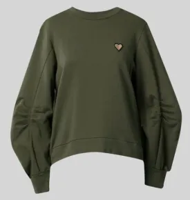 Emily Lovelock Jemma Sweatshirt Sea Kelp