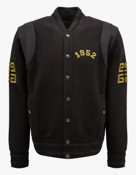 Givenchy Black MMW 1952 Varsity Bomber Jacket