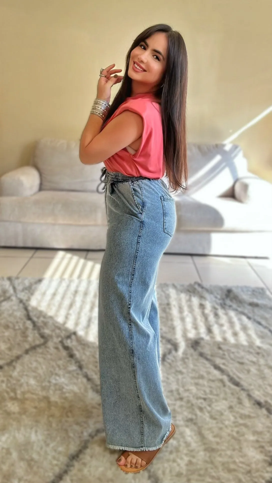 Kazia Wide Leg Jeans