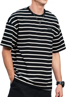 Men's Striped Shirts,Crewneck Striped T-ShirtTrue Classic Men's Top