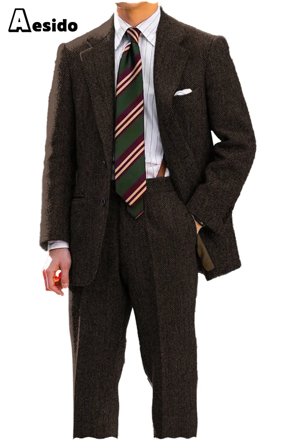 Men's Suit 2 Piece Notch Lapel Blazer（Blazer Pants）