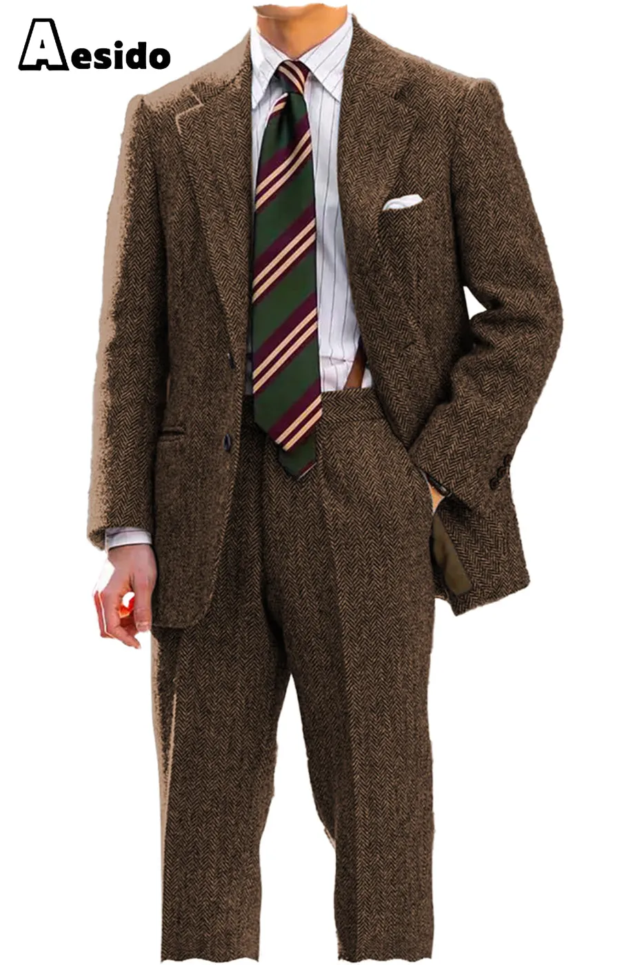 Men's Suit 2 Piece Notch Lapel Blazer（Blazer Pants）