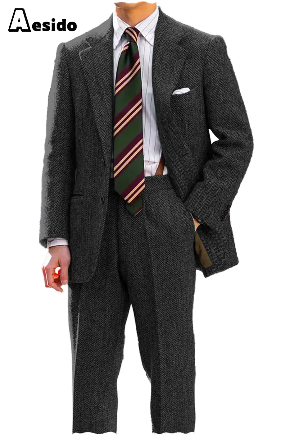 Men's Suit 2 Piece Notch Lapel Blazer（Blazer Pants）