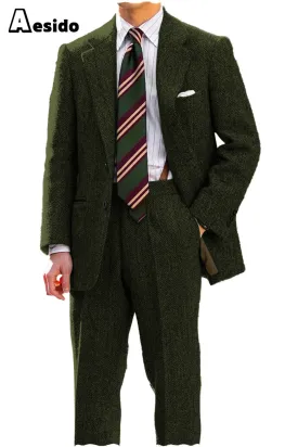 Men's Suit 2 Piece Notch Lapel Blazer（Blazer Pants）