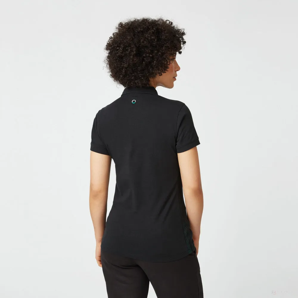 Mercedes Womens Polo, Classic, Black, 2022