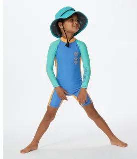 MYSTIC UPF LONG SLEEVE SPRING SUIT - BLUE YONDER (AGES 1 TO 8)