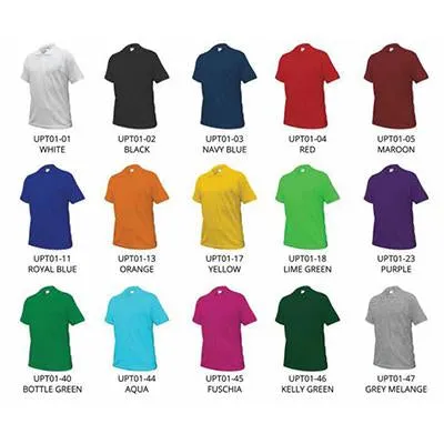Polo T-Shirt with Matching Button