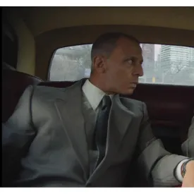 The Apprentice Jeremy Strong Grey Suit