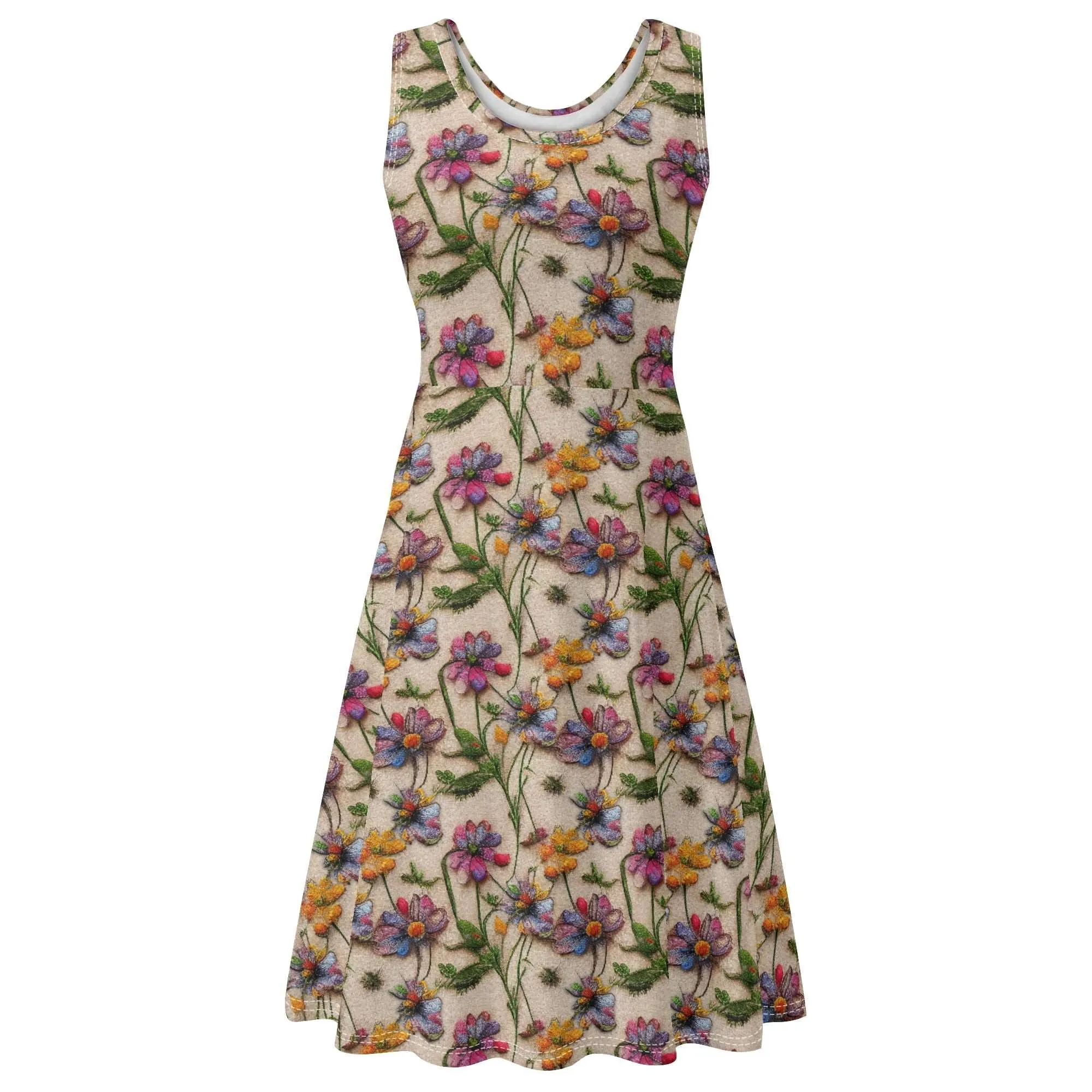 Wildflower Skater Dress