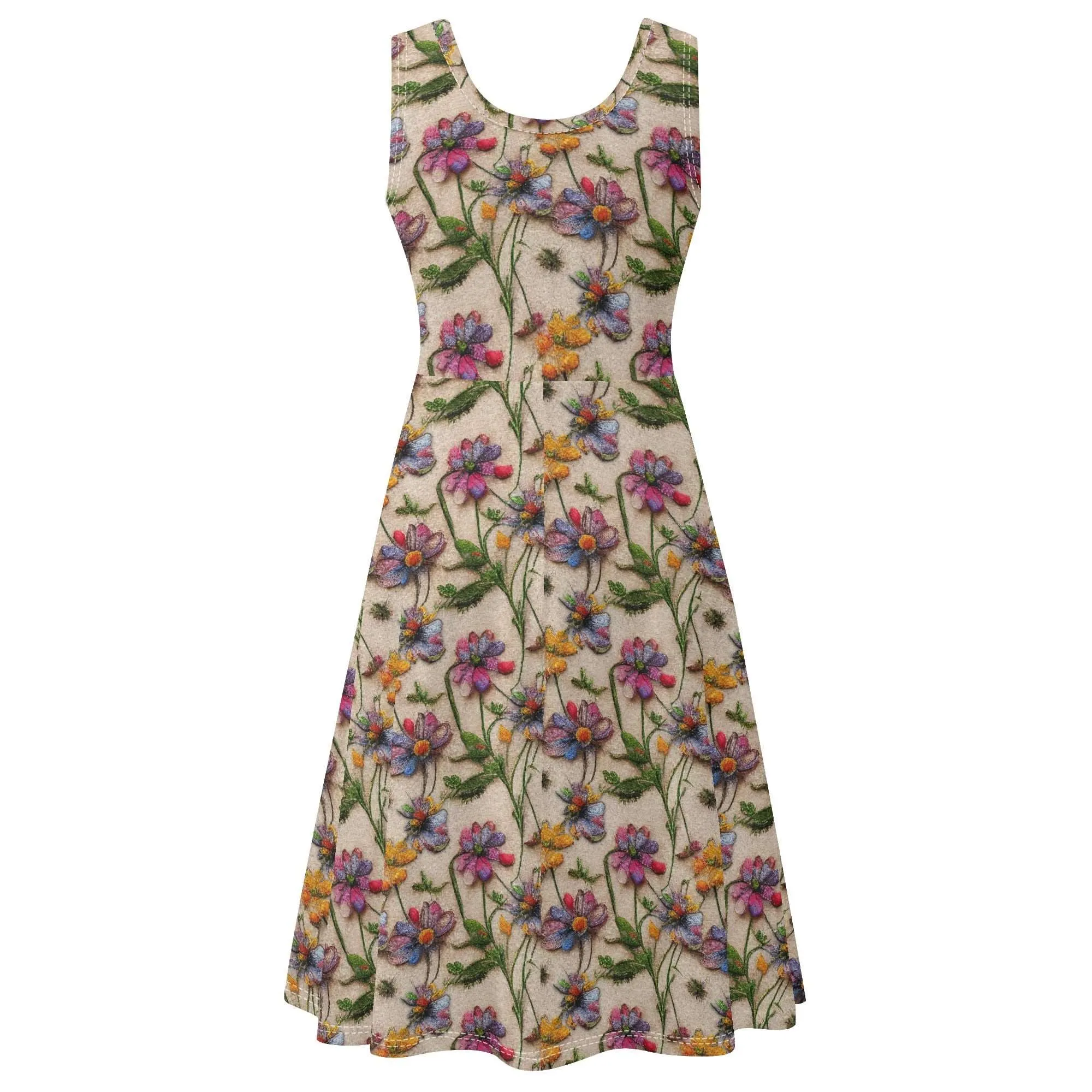 Wildflower Skater Dress