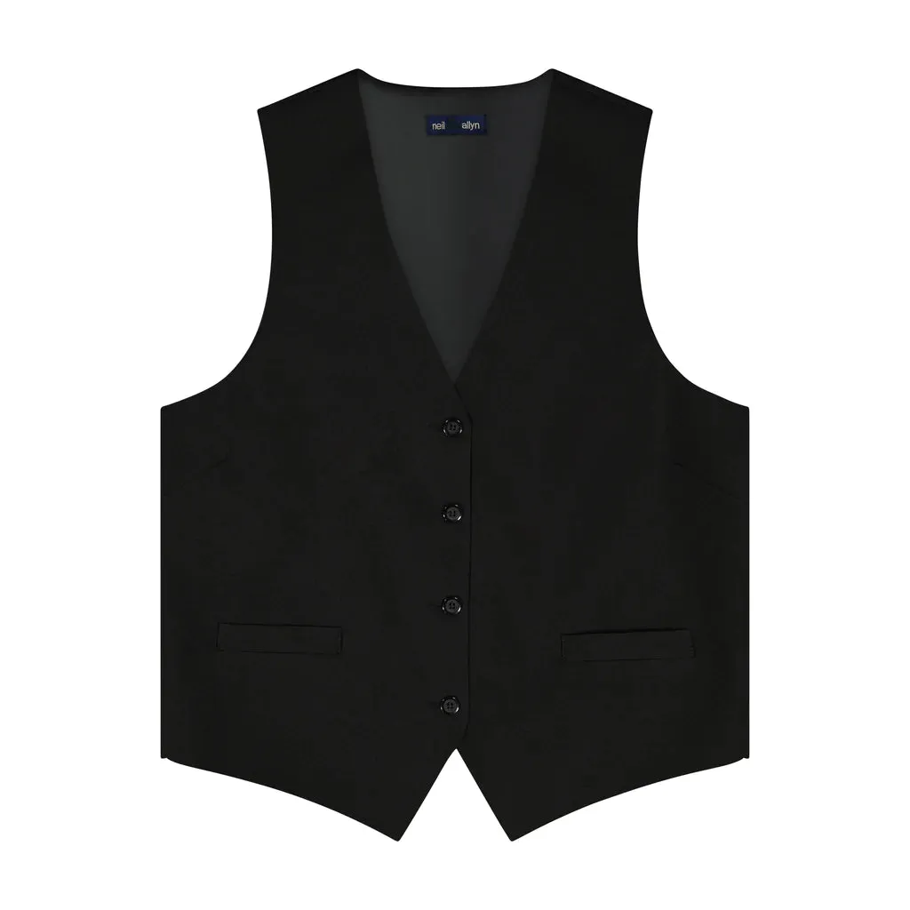 Women's 5 Button Vest - No Lapel