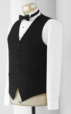Women's 5 Button Vest - No Lapel